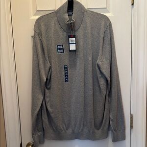 NWT Izod Premium Essentials Quarter Zip Sweater XL